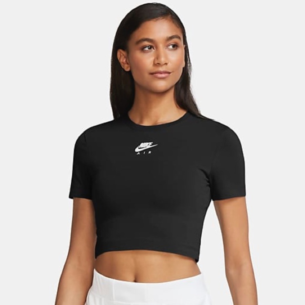 NWT NIKE AIR CROPPED TEE